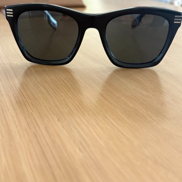 Burberry Sunglasses - Black with Silver main image 4